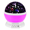 Tropical forest Mid-Autumn Festival gift for family birthday gift for girlfriend wife&children practical creative gifts star shaking sound with the same paragraph empty projection lamp pink rotating star light projector