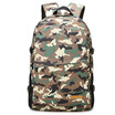 Light Rider Shoulder Bag Men Korean Sports Backpack Student Bag Travel Travel Computer Bag 8055 Camouflage