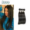 ANNO Hair 7a Peruvian Virgin Hair Straight 3 Bundles Extra Virgin Peruvian Hair Bundles Peruvian Straight Hair Human Hair Bundles