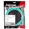 AMPCOM AMPCOM fiber jumpers LC-SC 10 Gigabit multimode dual carrier true carrier grade OM3-300 50125 transceiver pigtail jumper 5 meters