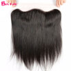 13x4 Lace Frontal Closure Silky Sraight Brazilian Remy Hair Ear To Ear Frontal Closure With Baby Hair Free Part Zax Hair