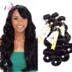 Mongolian Body Wave Hair Waves Extensions 4Bundles Smooth Natural Color 8-28inch Hair Density 120