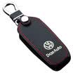Huasheng popular key ring luminous smart three-button black MAGOTAN Passat Volkswagen CC leather key case special car key chain