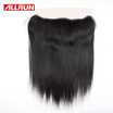 Brazilian Virgin Hair Lace Frontal Closure Straight 8A Grade Full Frontal Lace Closure 13x4 Frontals