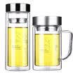Fuguang double insulated tea partition tea multi-purpose office glass cup 320ml 320ml 2 loaded