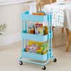 Yi Cai Nianhua Kitchen Shelf IKEA Home Wind Trolley Three-Layer Movable Storage Rack YCI2035-L