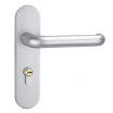 Yuhuaze modern simple interior door lock bedroom door lock double tongue silent solid wood handle lock anti-theft lock