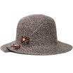 Vidorna vedordna sun hat female summer eaves straw hat seaside holiday elegant lady sun hat MZ111 coffee color uniform