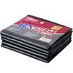 Excellent UHOO 6982 thick garbage bags 90 100cm 50 pack black commercial property