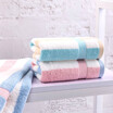 Xin brand towel home textiles cotton quality Xinjiang cotton color cotton twist towel 2 powder blue 100g Article 34 76m