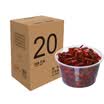 Laugh mom mother disposable circular box 750ML home hotel special food packing box 20 loaded