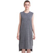 UR youth women solid color simple wild fashion wool woven dress YU35R9FN2001 in the gray M