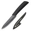 BAYCO BD8022 Ceramic Knife with 4-Inch Black BladeSheath Ceramic Fruit Knife Sharpening-Free