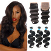 8a Mink Brazilian Virgin Hair Body Wave With Closure Ms Lula Hair With Closure And Bundles Human Hair Weave Bundles With Closure