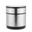 Debo Insulation Lunch Box Stainless Steel Double Lattice Student Lunch Box Seal