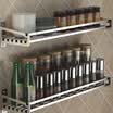 Ai heart is still single-store sale sus304 stainless steel 10mm square tube kitchen racks storage multi-purpose pendant rack bracket 60 15cm