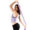 Deweyer Yoga Rally Belt Men & Women Fitness Tensile Elastic Band Power Resistance with Purple 18 lbs