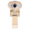 Aoni A9S HD1080P Smart TV USB Camera HD Free Drive with Microphone IPTV Box Video Call Gold
