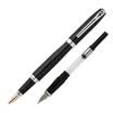 Hero HERO black double pen tip gold pen set F EF tip 916