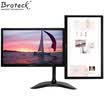 Brateck LDT07-T024 13-27 in LCD Monitor Bracket Dual Screen Desktop Rotary Lift Computer Bracket Adjustable Telescopic Arm Display Bracket