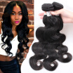 Peruvian Virgin Hair Body Wave Remy Human Hair 3 Bundles Weaves 100 Unprocessed Hair Extensions Natural Color Total 300g