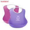 Sweden BABYBJORN Soft Bib for Children Roll Up Bib Crumb Catcher pink purple 2 pack over 4 months old