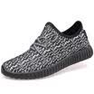 Precentor Precentor Korean version of the couple casual shoes flying sports shoes male plus cotton trend coconut men&women shoes YZ01 gray 43 yards