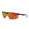 Jimmy Orange Jimmy orange polarized sunglasses male driver mirror driver night vision mirror sunglasses aluminum magnesium sports mirror outdoor driving glasses J671 outside red BKR shade models