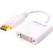 Shanze SAMZHE ZJX-170 DP to DVI converter DisplayPort to DVI female cable cable computer TV projector cable white