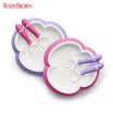 Sweden BABY JORN Dinner Plate & Tablespoon & Fork 2 sets of dinnerware