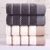 Xin brand towel home wave wave wool craft cotton towel 2 pieces beige gray