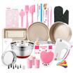 Magic Kitchen Bakery Kit Newbie Biscuit Egg Tart Oven Bakery Mold Chiffon Cake Mold Egg Basket Full Scale MKZ001