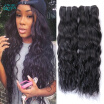 Unprocessed Burmese Virgin Hair Natural Wave Weave Bundles Burmese Water Wave perruque afro naturel Silk Human Hair extensions