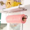 Bao Youni kitchen towel rack free punch household paper roll holder stainless steel racks rack napkin storage rack DQ9068-5