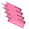 KOKUYO Japan imported Campus portable portable notebook English word card this pink 85 pages 4 installed TAN-101P
