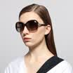 Subtropical MICROHOT polarized sunglasses elegant sunglasses fashion women 8842 through coffee color c3