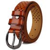 Close lily LovingLilies ladies belt trendy rhombus-shaped hollow leather buckle female belt belts wild belt 12545 yellow