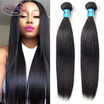 9A Unprocessed Straight Virgin Hair 100 Human Hair 3 Bundle Deales Mink Brazilian Straight Virgin Hair Extensions Weave