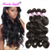 Beauty Length Malaysia Virgin Hair Body Wave Human Hair Weave 4 Bundles 100 Unprocessed Hair Weft Extension Natual Color