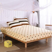 Yingxin home textile cotton bedding high-density high-density beds Li slip cotton mattress double 15 m bed simple elements blue