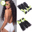 Peruvian Deep Wave 4 Bundles Virgin Hair Products 7A Peruvian Virgin Hair Deep Wave 826 Inch Peruvian Human Hair Extensions
