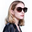 LOHO sunglasses female 2017 new tide fashion personality round face retro glasses female tide sunglasses LH13604