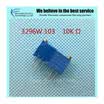 50Pcslot 3296W-1-103LF 3296W 103 10K ohm Top regulation Multiturn Trimmer Potentiometer High Precision Variable Resistor