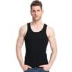 Antarctic Nanjiren Cotton Men&39s Vest Thread Sports Vest Bottom Shirt Black NSJA0660 Single XL