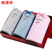 Hengyuan Xiang ladies underwear color spinning flowers yarn bow low waist simple underwear female mixed color 3 loaded 16085