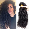 Afro Kinky Curly Hair 4 Bundles Indian Curly Weave Virgin Hair Indian Kinky Curly Virgin Hair Indian Curly Hair Bundles