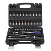 WORKPRO W003028N Socket Set Multi-function Ratchet Wrench Tool Set 108 Piece Set Service Tools