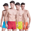 BXMAN men&39s underwear men&39s flat pants cotton knitted lo roed pants loose underwear four pants tide men&39s underwear fashion color 4 175L