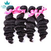 4Pc Bundles Peruvian Loose Deep 7A Unprocessed Virgin Hair Peruvian Virgin Hair Loose Deep Weave Bundles Human Hair Extensions