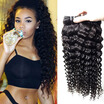 7A Indian Virgin Hair 3 Pcs Lot Indian Deep Wave Virgin Hair Bundle Deals Wet And Wavy Human Hair Virgin Indian Hair Weave Sale